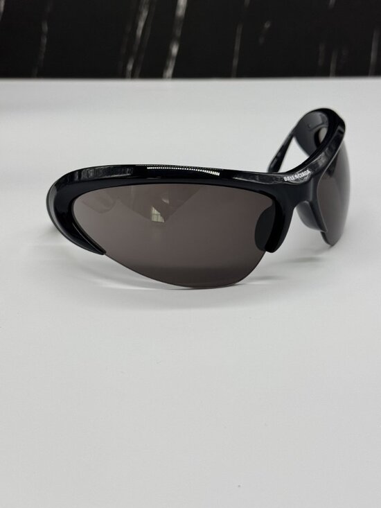 NEW BALENCIAGA BB0232S 001 BLACK UNISEX SUNGLASSES BALENCIAGA EYEWEAR main image 6